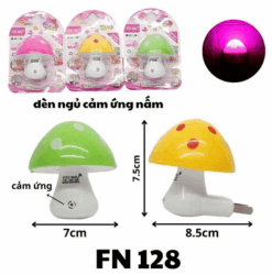 Đèn Ngủ Cảm Ứng Hình Nấm FN 128 – Dễ Thương, Tiện Lợi, Tiết Kiệm Điện