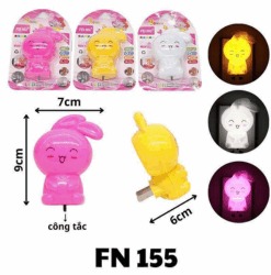 Đèn Ngủ Hình Thỏ FN 155 – Dễ Thương, An Toàn, Dễ Sử Dụng