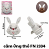 Đèn Ngủ Cảm Ứng Hình Thỏ FN 2334 – Dễ Thương, Tự Động Bật Tắt, An Toàn Cho Bé