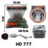 Đèn Pin Đội Đầu HD 777 – Siêu Sáng, Có Hiển Thị Pin, Thiết Kế Cứng Cáp Cho Mọi Công Việc