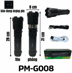 Đèn Pin Sạc Zoom PM-G008