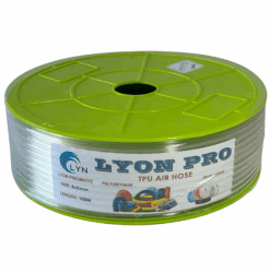 Ống hơi PU LYON PRO Trắng 12x8mm ( 100 mét/cuộn)