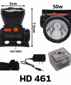 Đèn Pin Đội Đầu HD 461 – Nhỏ Gọn, Bền Bỉ, Ánh Sáng Ổn Định Cho Nhu Cầu Hằng Ngày