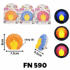Đèn Ngủ Hình Con Công FN 590 – Sắc Màu Sinh Động, Ánh Sáng Dịu Nhẹ, Bé Nào Cũng Thích