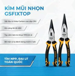 Kìm nhọn cao cấp kiểu Đức GSFixtop