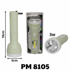 Đèn pin sạc đa năng PM 8105